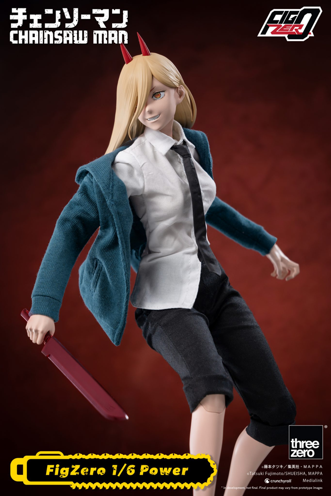 Figura de acción Power FigZero a escala 1:6 de Chainsaw Man