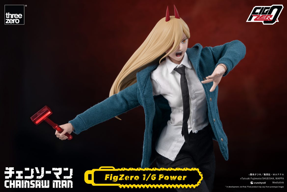 Figura de acción Power FigZero a escala 1:6 de Chainsaw Man