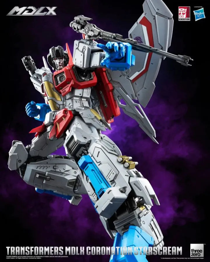 THR3Z08320WO Transformers - Coronation Starscream MDLX Action Figure - Threezero - Titan Pop Culture