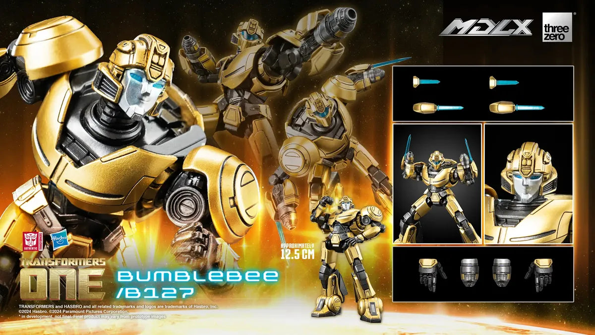 THR3Z08400WO Transformers One - Bumblebee/B127 MDLX Figure - Threezero - Titan Pop Culture