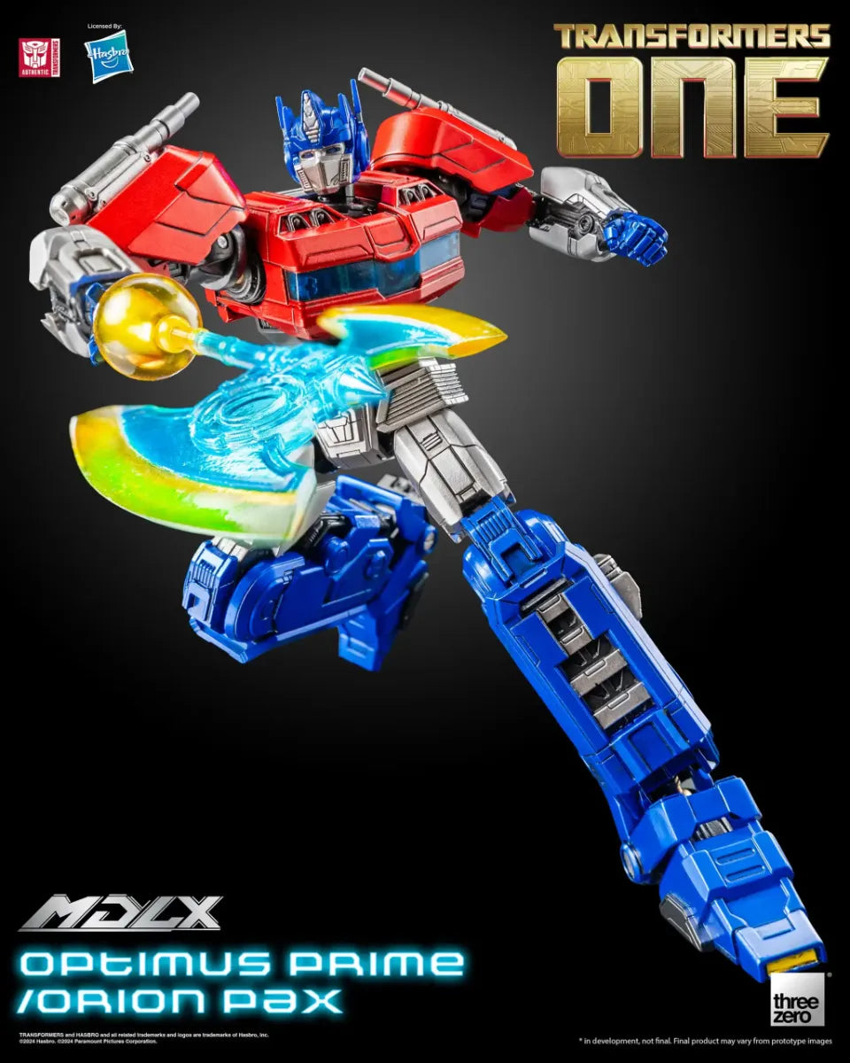 THR3Z08410WO Transformers One - Optimus Prime/Orion Pax MDLX Figure - Threezero - Titan Pop Culture