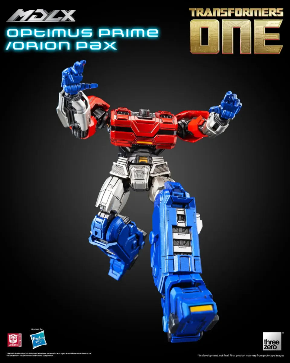 THR3Z08410WO Transformers One - Optimus Prime/Orion Pax MDLX Figure - Threezero - Titan Pop Culture