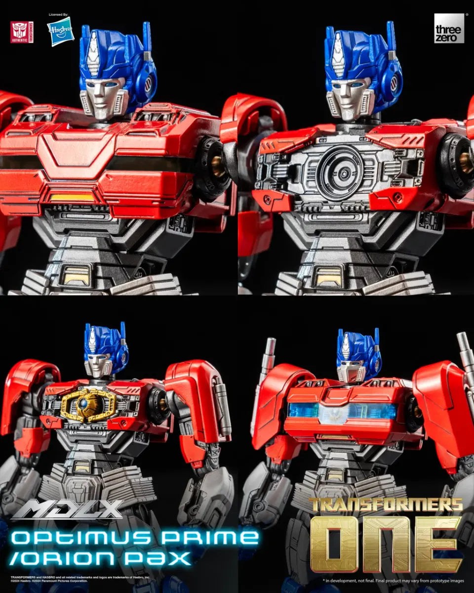 THR3Z08410WO Transformers One - Optimus Prime/Orion Pax MDLX Figure - Threezero - Titan Pop Culture