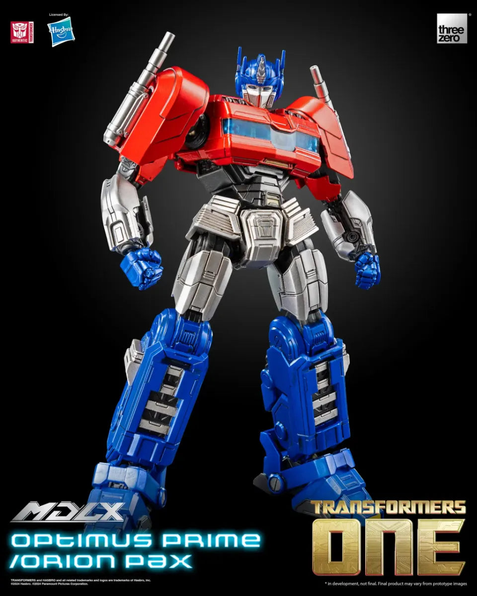 THR3Z08410WO Transformers One - Optimus Prime/Orion Pax MDLX Figure - Threezero - Titan Pop Culture