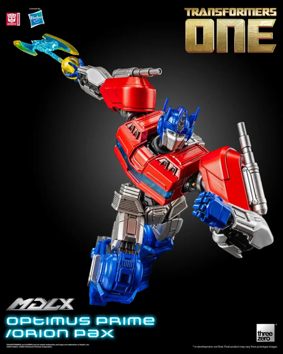 THR3Z08410WO Transformers One - Optimus Prime/Orion Pax MDLX Figure - Threezero - Titan Pop Culture