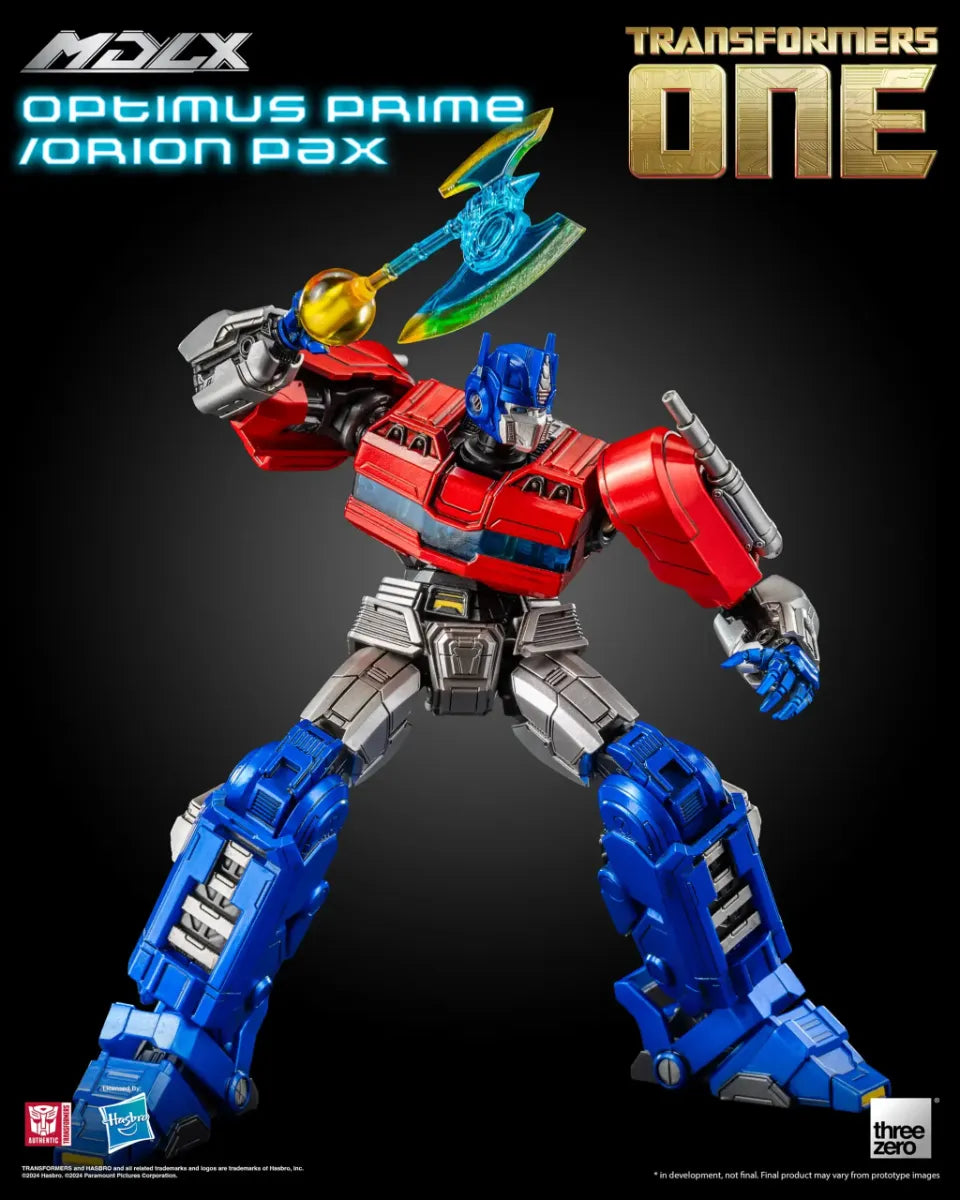 THR3Z08410WO Transformers One - Optimus Prime/Orion Pax MDLX Figure - Threezero - Titan Pop Culture