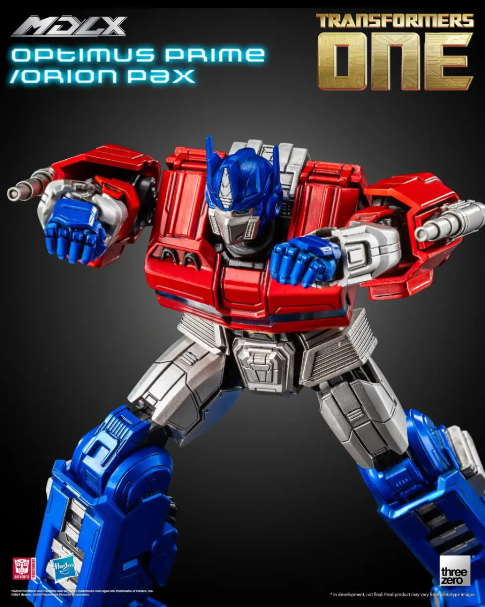 THR3Z08410WO Transformers One - Optimus Prime/Orion Pax MDLX Figure - Threezero - Titan Pop Culture