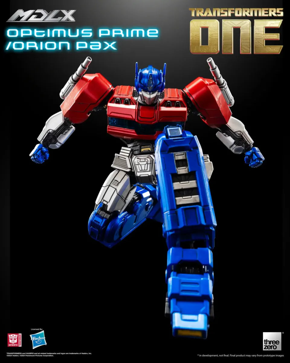 THR3Z08410WO Transformers One - Optimus Prime/Orion Pax MDLX Figure - Threezero - Titan Pop Culture