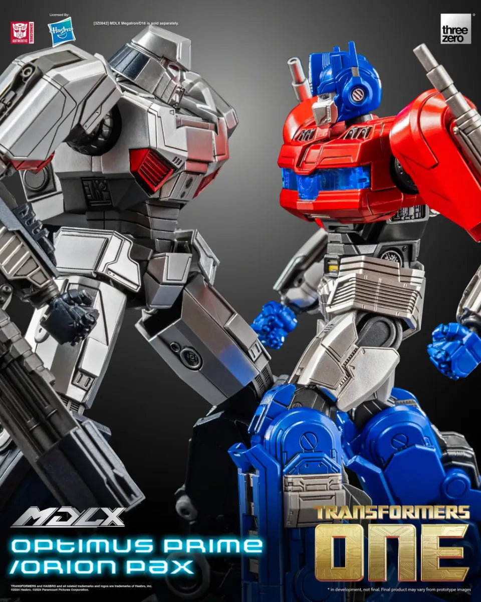 THR3Z08410WO Transformers One - Optimus Prime/Orion Pax MDLX Figure - Threezero - Titan Pop Culture