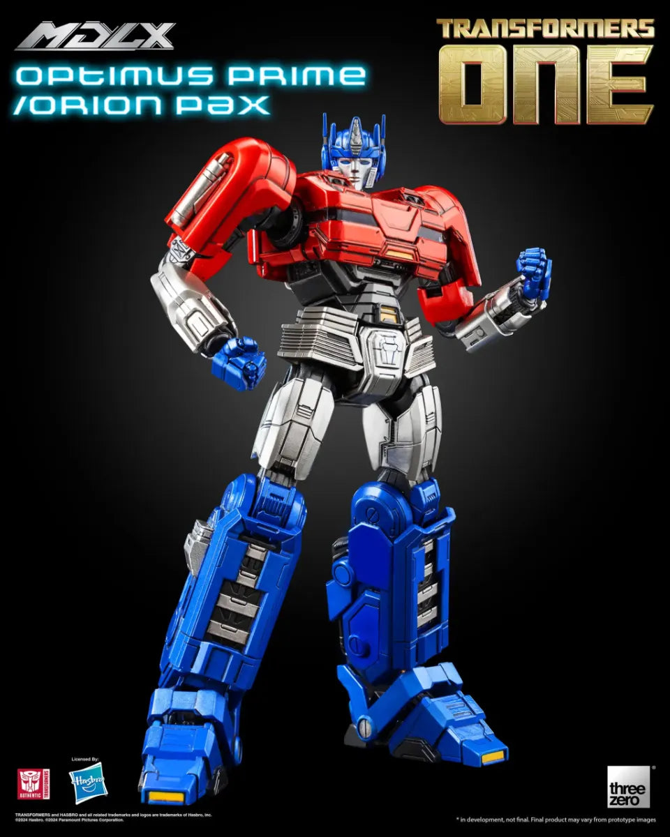 THR3Z08410WO Transformers One - Optimus Prime/Orion Pax MDLX Figure - Threezero - Titan Pop Culture