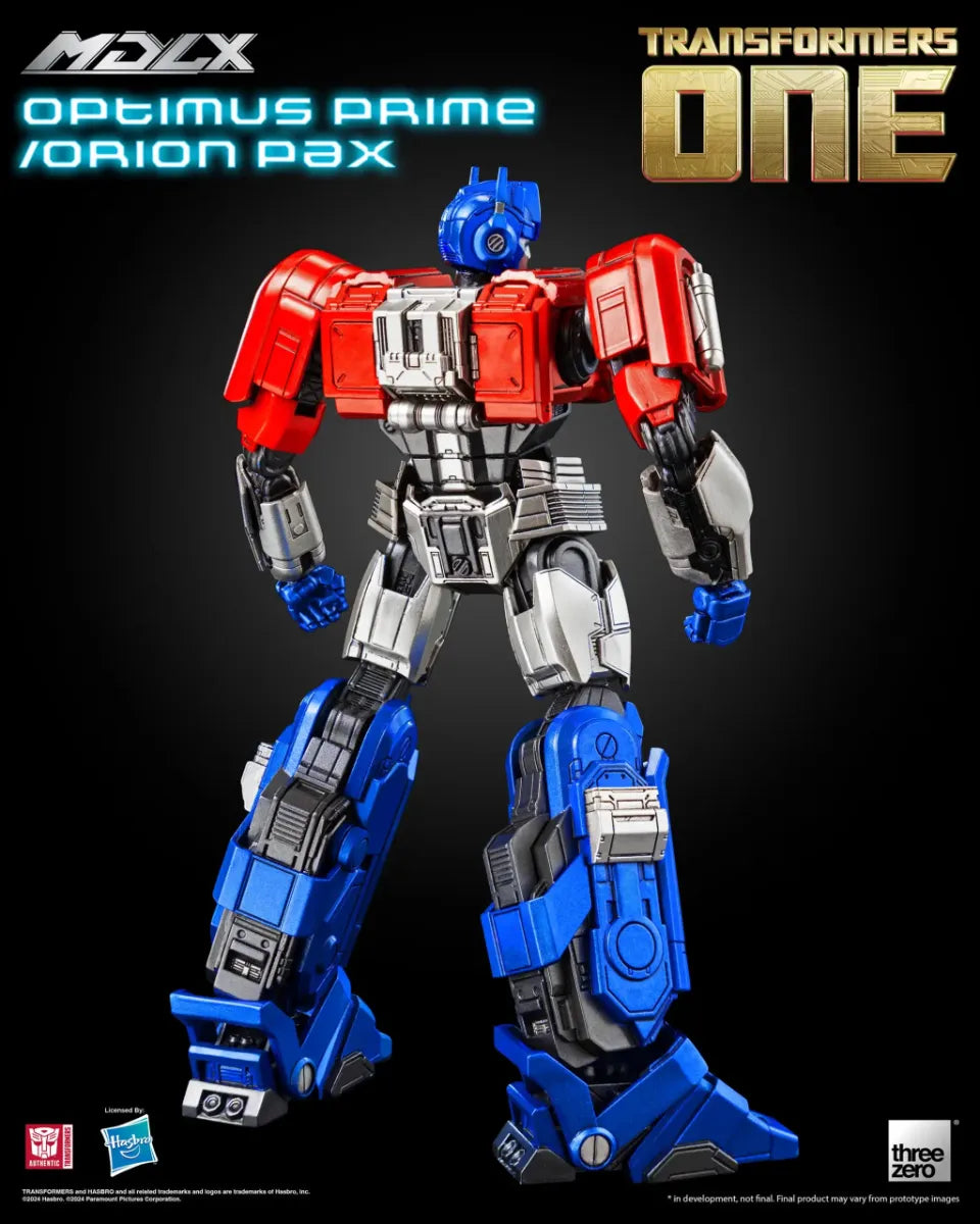 THR3Z08410WO Transformers One - Optimus Prime/Orion Pax MDLX Figure - Threezero - Titan Pop Culture