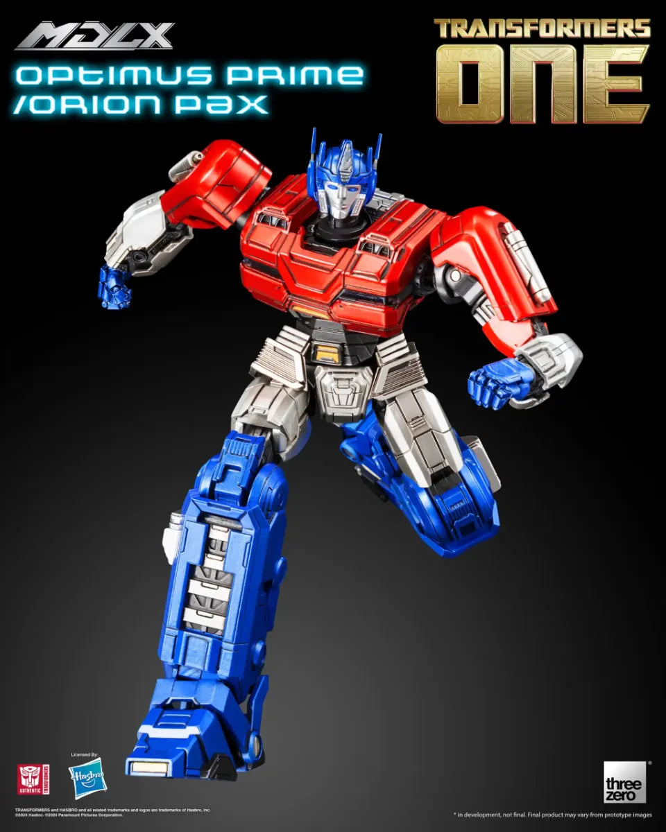 THR3Z08410WO Transformers One - Optimus Prime/Orion Pax MDLX Figure - Threezero - Titan Pop Culture