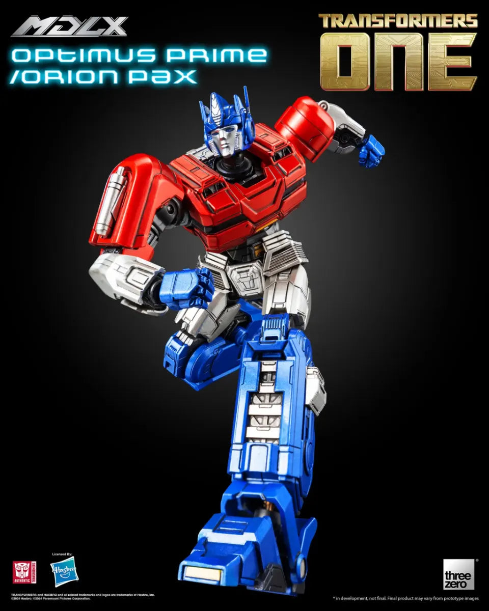 THR3Z08410WO Transformers One - Optimus Prime/Orion Pax MDLX Figure - Threezero - Titan Pop Culture