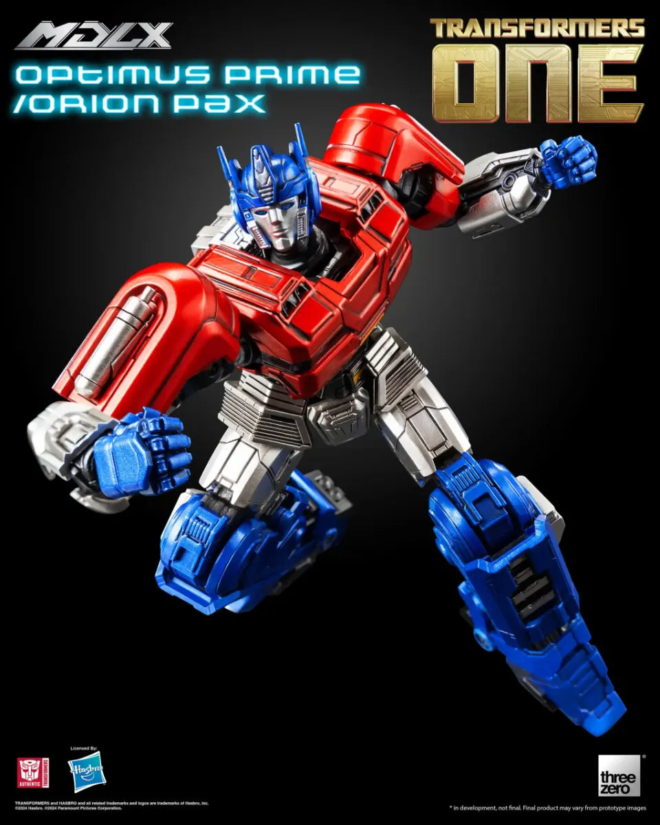 THR3Z08410WO Transformers One - Optimus Prime/Orion Pax MDLX Figure - Threezero - Titan Pop Culture