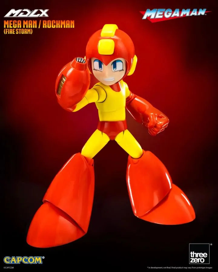 THR3Z08740EO Megaman - Megaman / Rockman (Fire Storm) MDLX Figure - Threezero - Titan Pop Culture