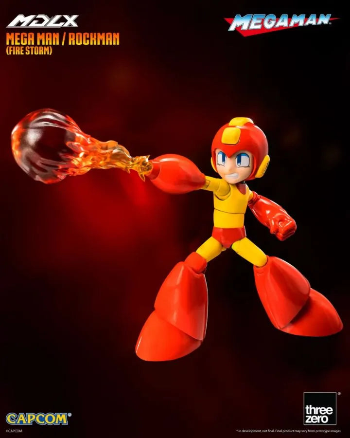 THR3Z08740EO Megaman - Megaman / Rockman (Fire Storm) MDLX Figure - Threezero - Titan Pop Culture