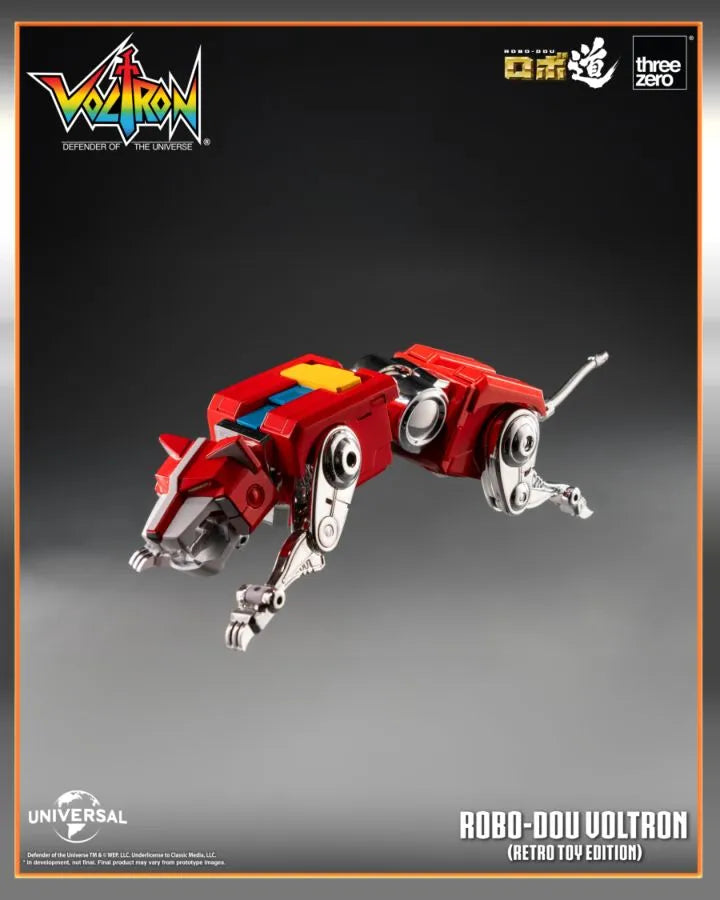 THR3Z0947 Robo Dou - Voltron Retro Toy Edition Figure - Threezero - Titan Pop Culture