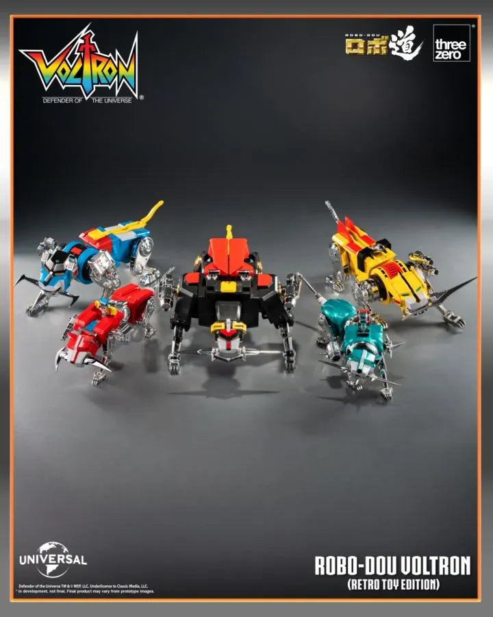 THR3Z0947 Robo Dou - Voltron Retro Toy Edition Figure - Threezero - Titan Pop Culture