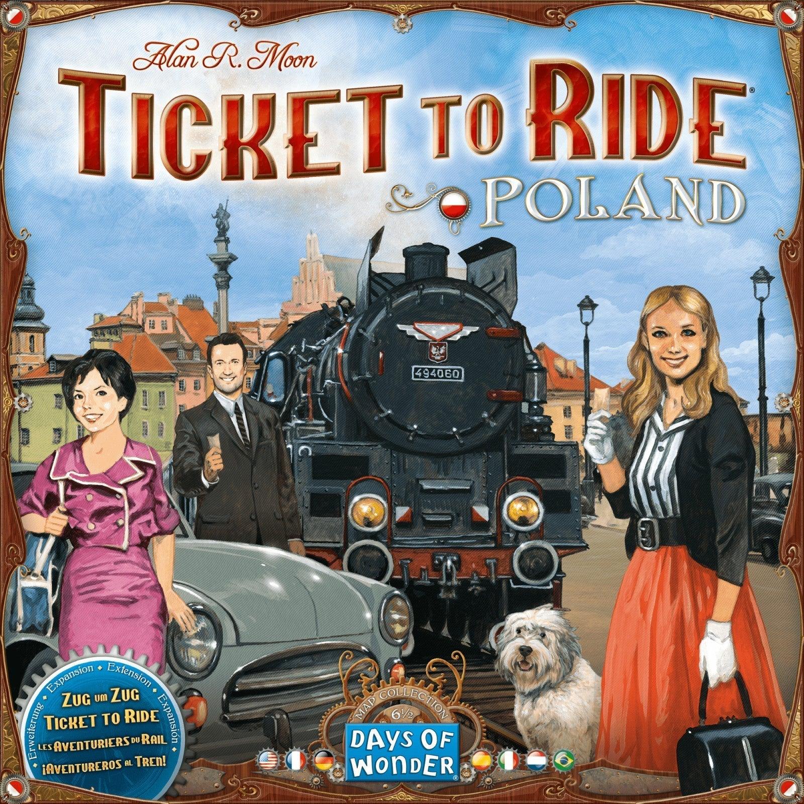 VR-101700 Ticket to Ride Poland - VR Distribution - Titan Pop Culture