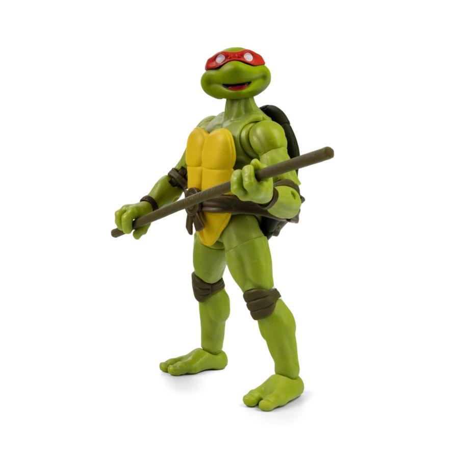 TLSBATMNTDONCOM02 Teenage Mutant Ninja Turtles (comics) - Donatello BST AXN Action Figure & Comic Book - The Loyal Subjects - Titan Pop Culture