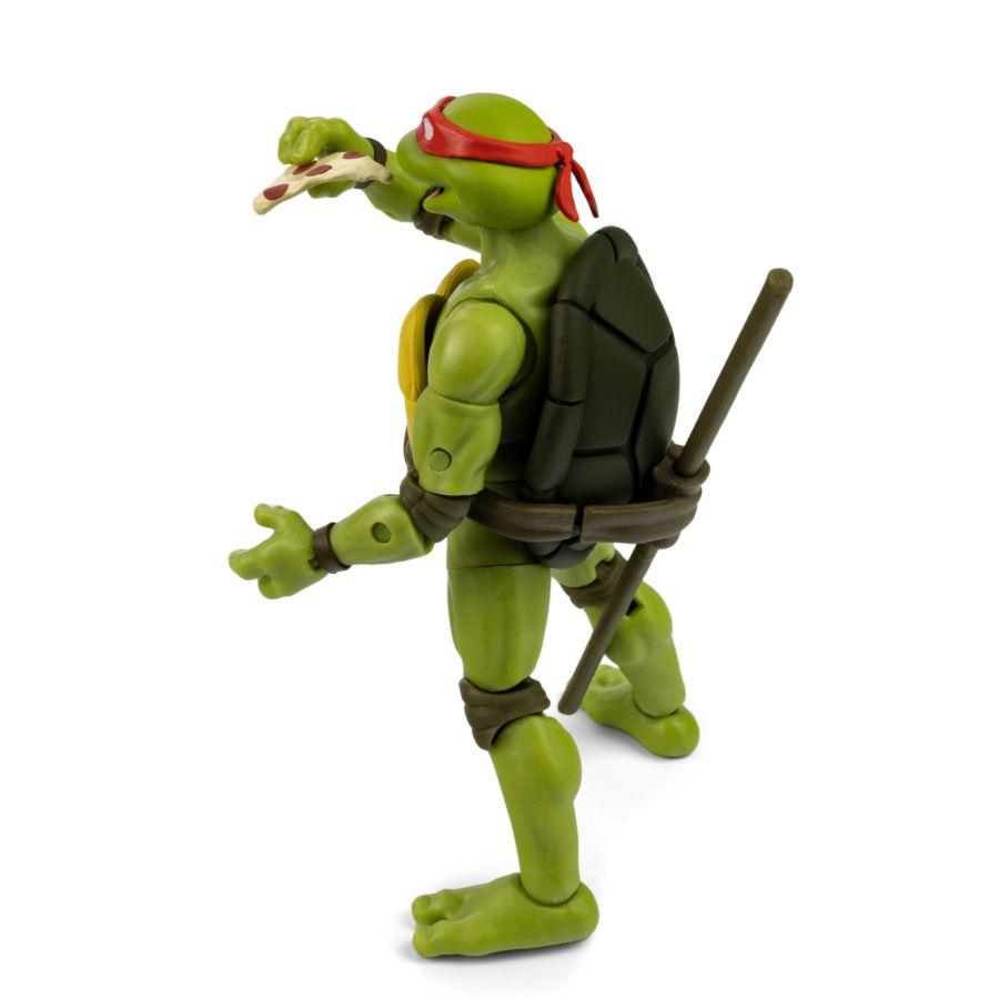 TLSBATMNTDONCOM02 Teenage Mutant Ninja Turtles (comics) - Donatello BST AXN Action Figure & Comic Book - The Loyal Subjects - Titan Pop Culture