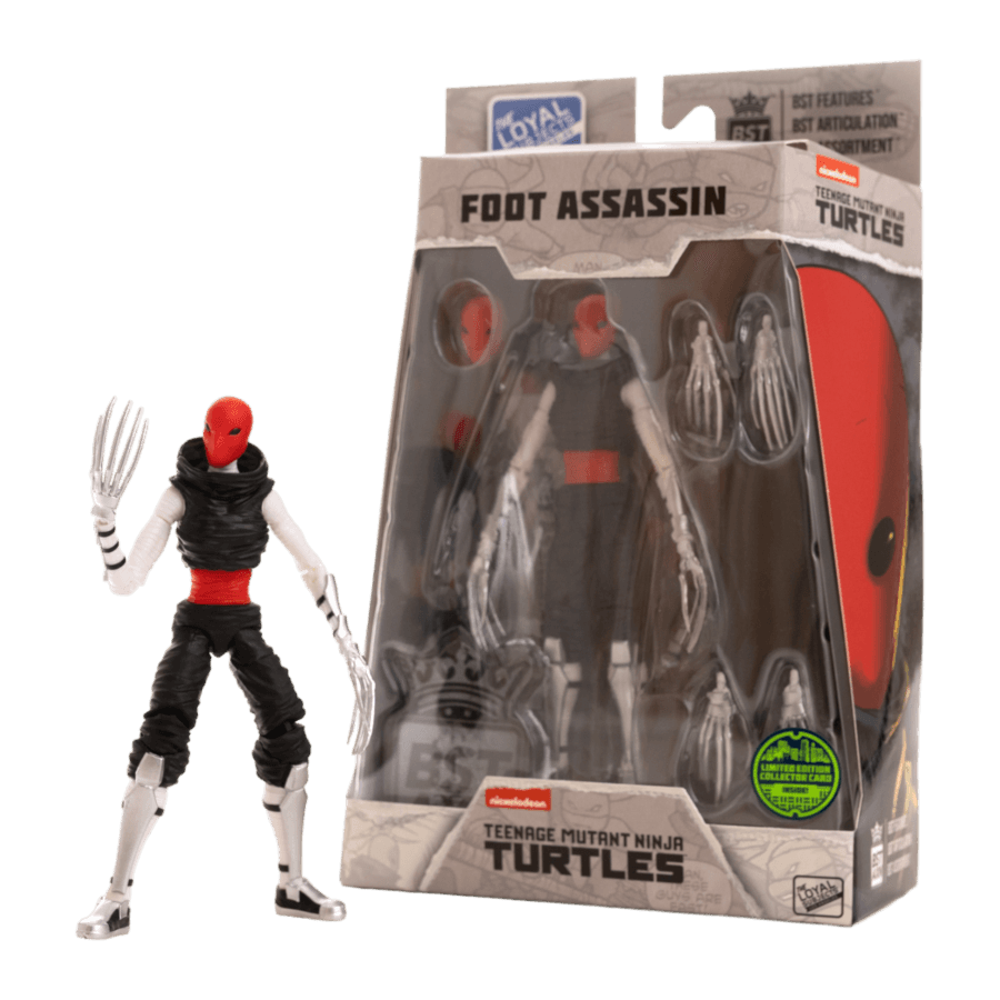 TLSBATMNTFOOWB07 Teeange Mutant Ninja Turtles (Comics) - Foot Assassin 5" BST AXN Action Figure - The Loyal Subjects - Titan Pop Culture