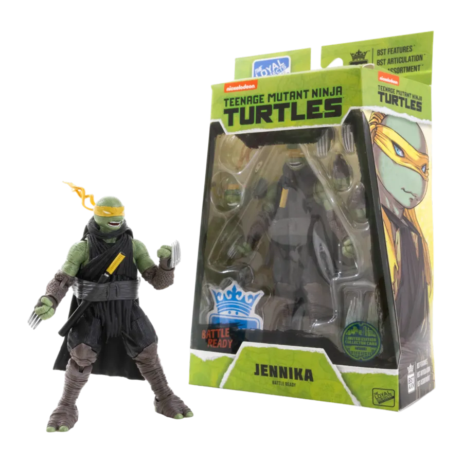 TLSBATMNTJENWB05 Teenage Mutant Ninja Turtles (comics) - Jennika 5" Action Figure - The Loyal Subjects - Titan Pop Culture