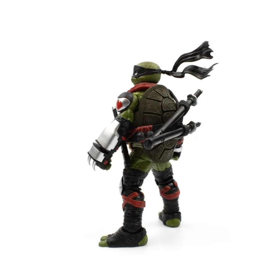 TLSBATMNTLEOWB18 Teenage Mutant Ninja Turtles - Dark Leonardo "Battle Ready" BST AXN 1:15 Scale Action Figure - The Loyal Subjects - Titan Pop Culture