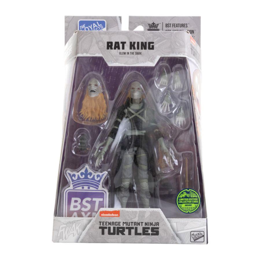 TLSBATMNTRATWB03 Teenage Mutant Ninja Turtles (comics) - Rat King (Glow) 5" BST AXN Action Figure - The Loyal Subjects - Titan Pop Culture