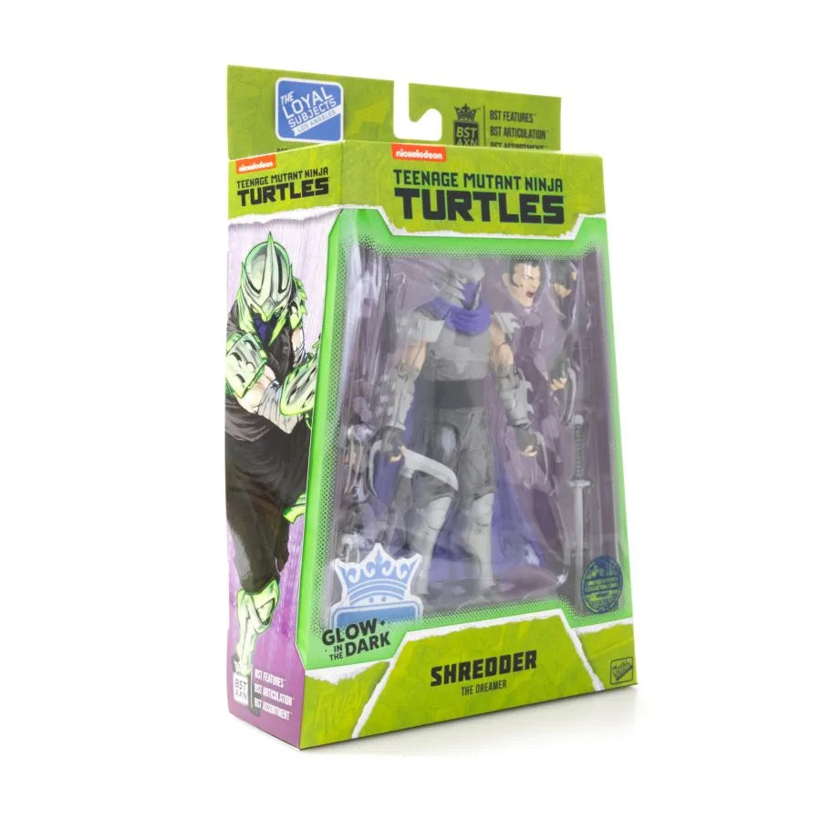 TLSBATMNTSHRWB06 Teenage Mutant Ninja Turtles - Shredder "The Dreamer" BST AXN 1:15 Scale Glow Action Figure - The Loyal Subjects - Titan Pop Culture