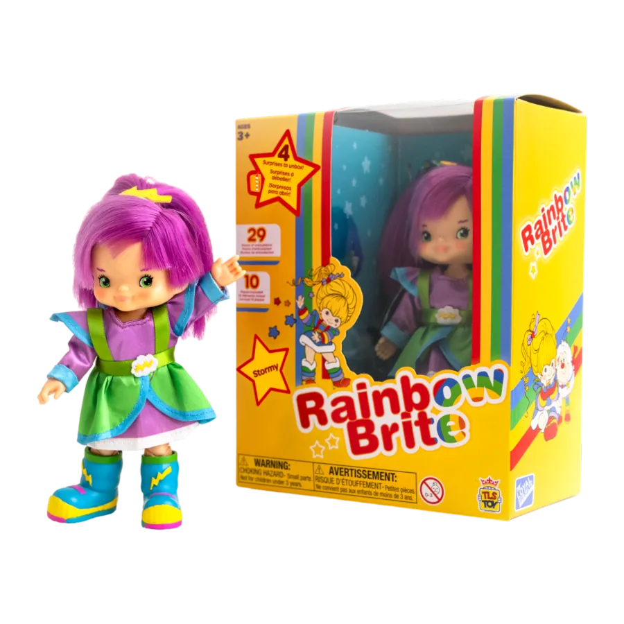 TLSFD5RBSTO01 Rainbow Brite - Stormy 5.5'' Fashion Doll - The Loyal Subjects - Titan Pop Culture