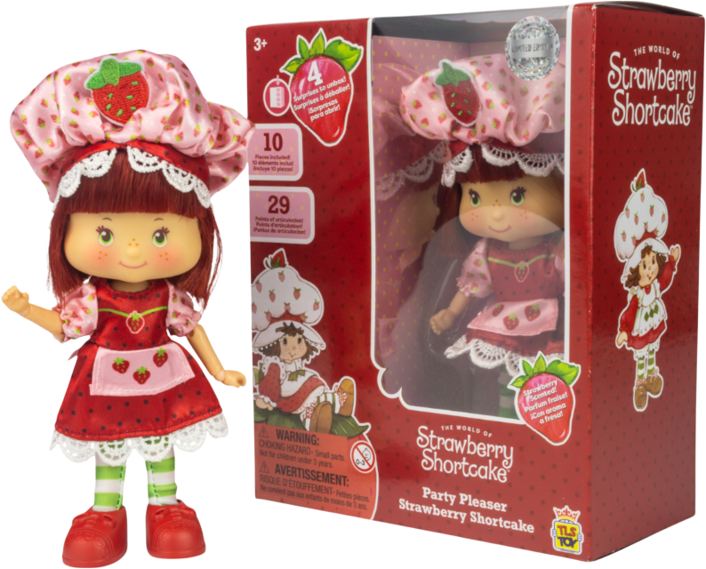 Strawberry Shortcake - Strawberry Shortcake "Party Pleaser" 5.5" Fashion Doll