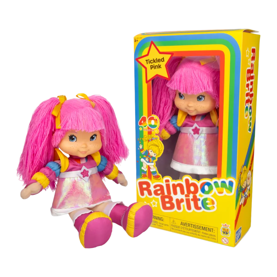 TLSPLSH12RBPIN01 Rainbow Brite - Tickled Pink 12'' Doll - The Loyal Subjects - Titan Pop Culture