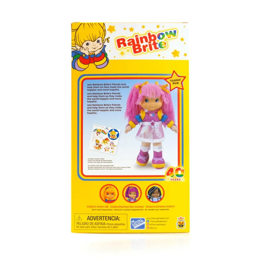 TLSPLSH12RBPIN01 Rainbow Brite - Tickled Pink 12'' Doll - The Loyal Subjects - Titan Pop Culture