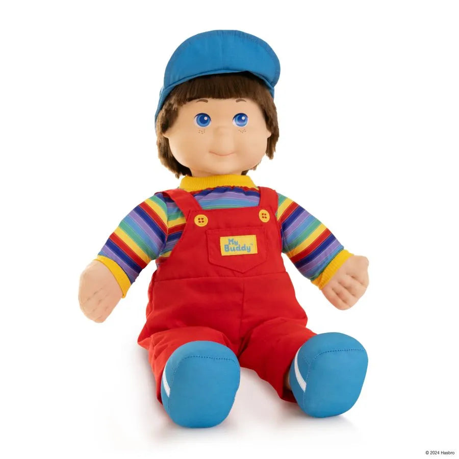TLSPLSH18MBBRN01 My Buddy - My Buddy in Red Overalls Plush Doll - The Loyal Subjects - Titan Pop Culture