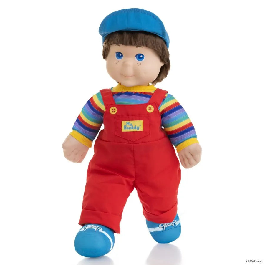 TLSPLSH18MBBRN01 My Buddy - My Buddy in Red Overalls Plush Doll - The Loyal Subjects - Titan Pop Culture