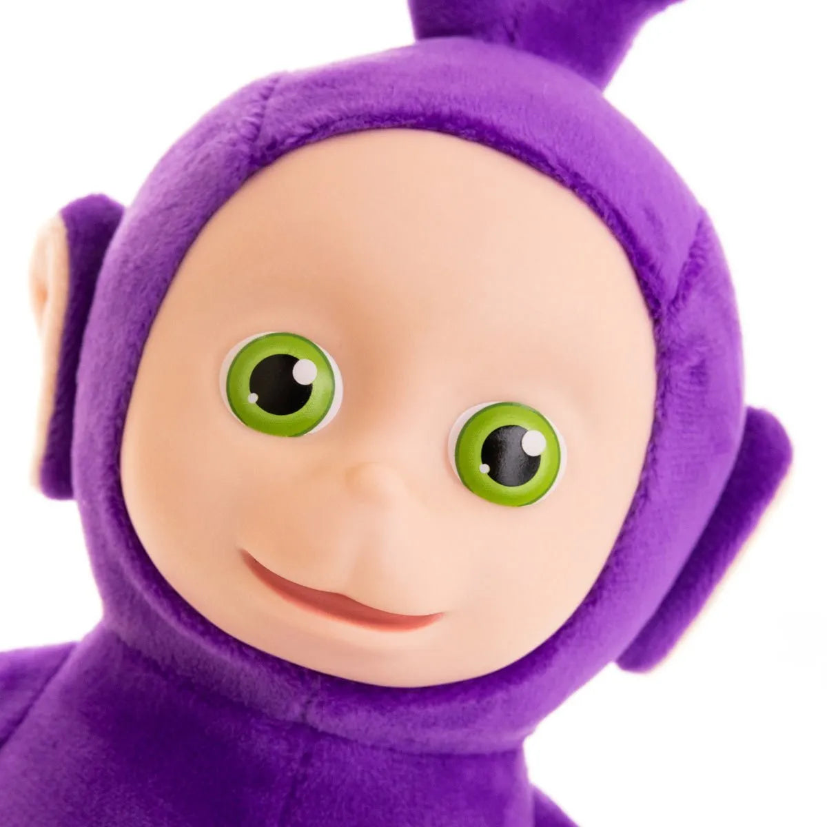 TLSPLSH8TELTIN01 Teletubbies - Tinky Winky 8'' Plush with Interactive Color Changing Belly Patch - The Loyal Subjects - Titan Pop Culture