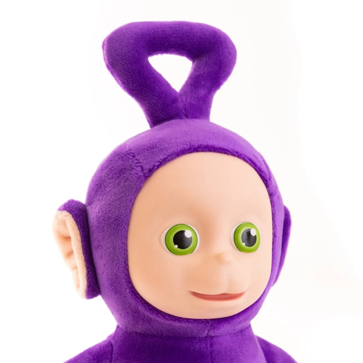 TLSPLSH8TELTIN01 Teletubbies - Tinky Winky 8'' Plush with Interactive Color Changing Belly Patch - The Loyal Subjects - Titan Pop Culture