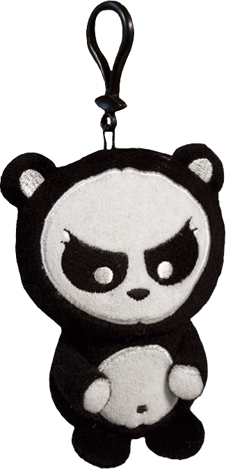 TOY3268 Angry Panda - Clip-on Plush - Toynami - Titan Pop Culture