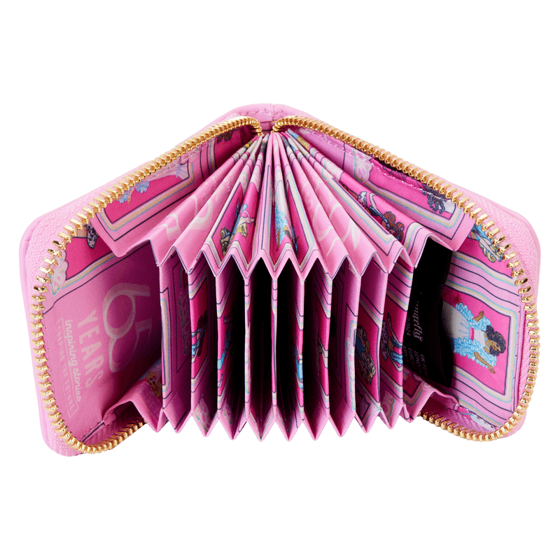 LOUMTWA0020 Barbie - 65th Anniversary Doll Box Triple Lenticular Zip Around Wallet - Loungefly - Titan Pop Culture