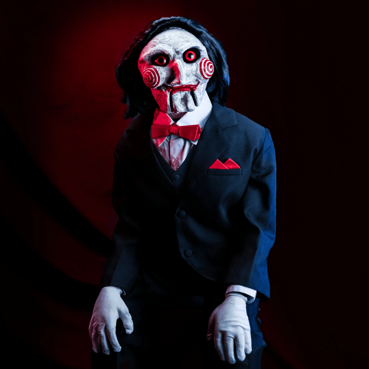 TTSMALG102 Saw - Billy Puppet Prop Replica with Sound & Motion - Trick or Treat Studios - Titan Pop Culture