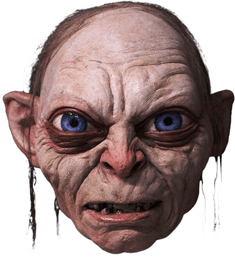 TTSPMWB100 The Lord of the Rings - Gollum Mask - Trick or Treat Studios - Titan Pop Culture