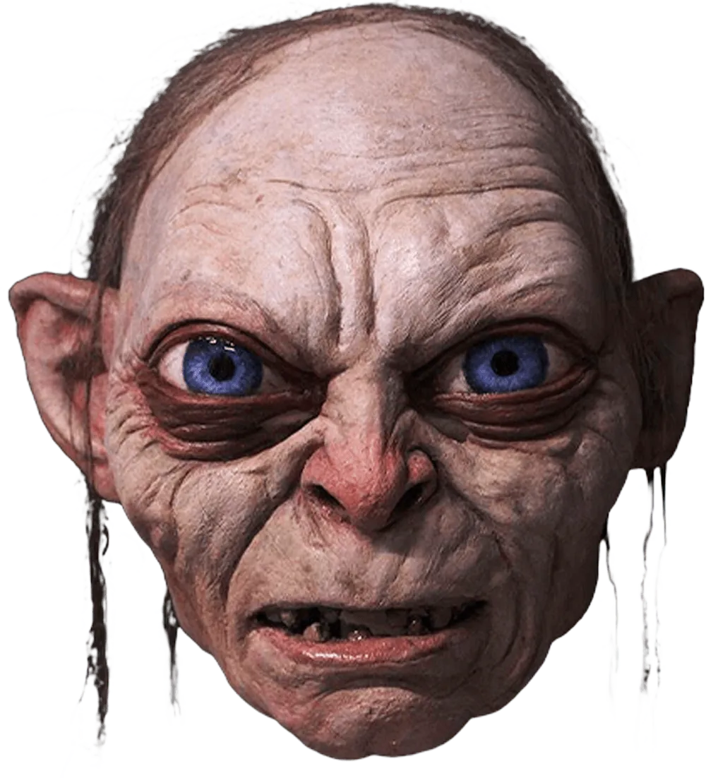 TTSPMWB100 The Lord of the Rings - Gollum Mask - Trick or Treat Studios - Titan Pop Culture