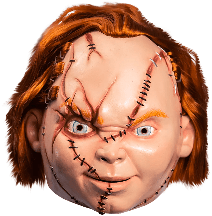 TTSTGUS131 Child's Play 6: Curse of Chucky - Chucky Scarred Latex Mask - Trick or Treat Studios - Titan Pop Culture