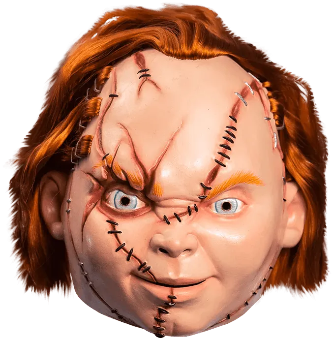 TTSTGUS131 Child's Play 6: Curse of Chucky - Chucky Scarred Latex Mask - Trick or Treat Studios - Titan Pop Culture