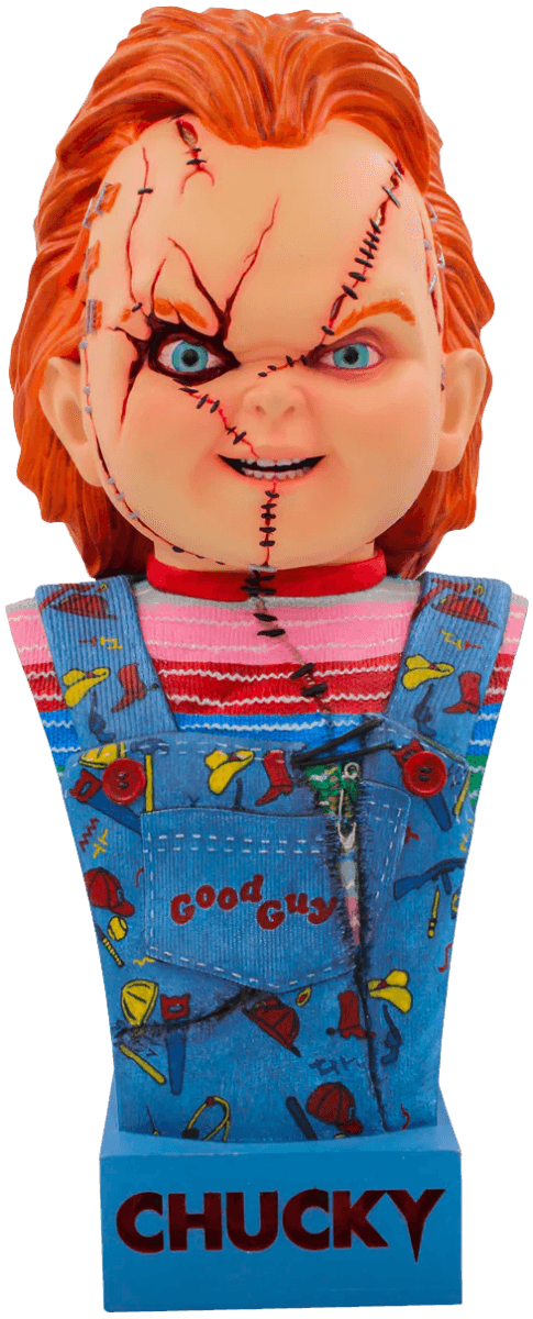 TTSTGUS135 Child's Play 5: Seed of Chucky - Chucky 15" Bust - Trick or Treat Studios - Titan Pop Culture