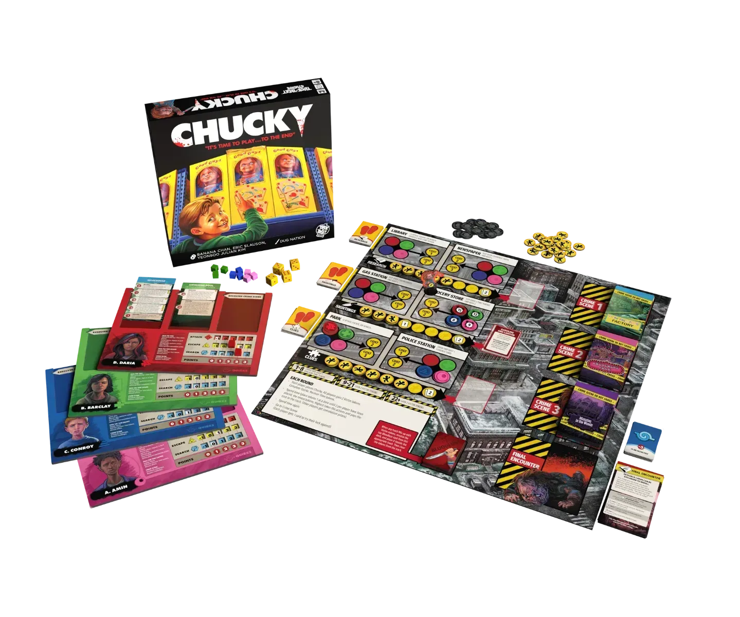 TTSTPQCPB01 Child's Play 2 - Board Game - Trick or Treat Studios - Titan Pop Culture