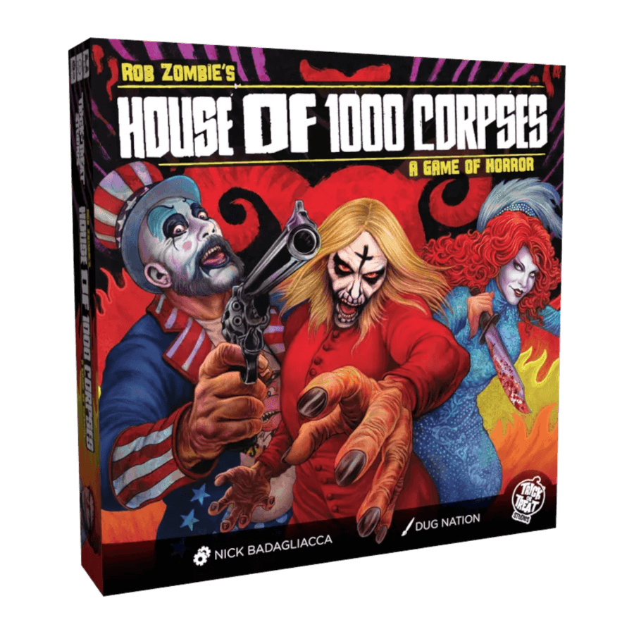 TTSTPQHTB01 Rob Zombie's House of 1,000 Corpses - Board Game - Trick or Treat Studios - Titan Pop Culture