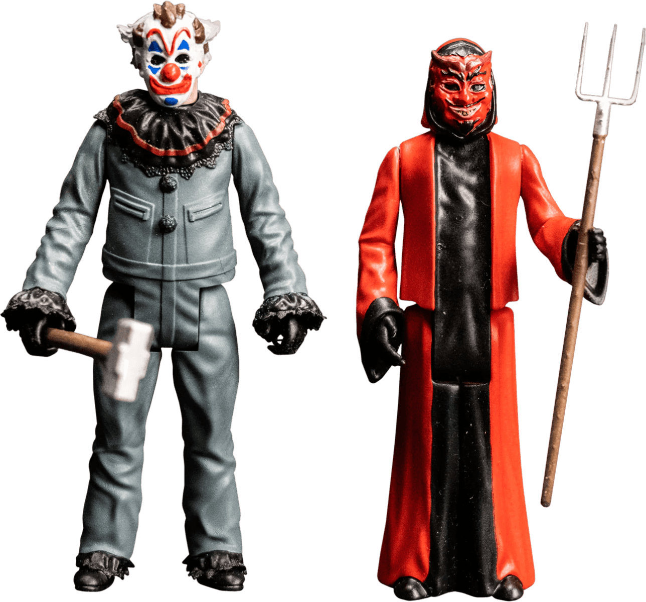 TTSTTEO108 Haunt - Clown & Devil 3.75'' Figure 2-Pack - Trick or Treat Studios - Titan Pop Culture