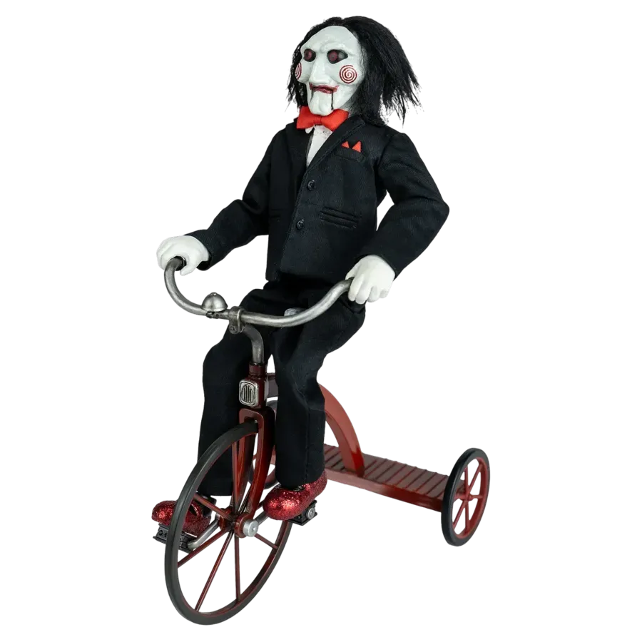 TTSTTLG119 Saw - Billy the Puppet & Tricycle 1:6 Scale Action Figure Set - Trick or Treat Studios - Titan Pop Culture